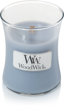 Woodwick candle soft chambray mini