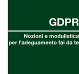 GDPR - Nozioni e modulistica per l'adeguamento "fai da te"