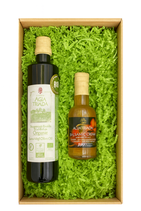 Gourmet Duo Präsent | Premium BIO Olivenöl & Orangen-Balsamico Agia Triada-Kreta