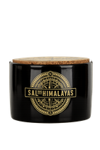 Schwarzes Himalaya Salz 150 g in Keramikdose – Edles Kristallsalz von Sal de Portugal