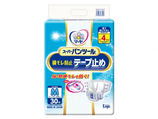 横モレ防止テープ止め