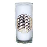 Bougie Fleurs de vie  - Omsae