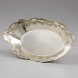 Art-Nouveau zilveren broodmand, Delheid Fréres, Brussel 1900-1910.