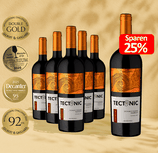 6-ER Weinpaket TECTONIC Feteasca Neagra - Schwarzmädchentraube - Weingut Crama Girboiu 2022