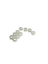 Sechskantmutter M2.5, Nylon, 10 Stück