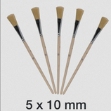 Laminierpinsel 10 mm, Packung/ 5 Stück