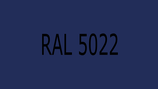 pureresin Standard W Nachtblau RAL 5022 1kg