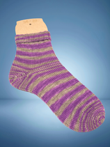 Socken aus 4-fädiger Wolle