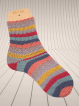 Socken aus 6-fädiger Wolle