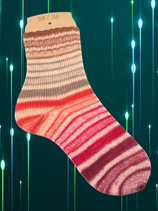Socken aus 4-fädiger Wolle