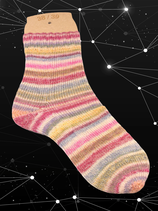 Socken aus 4-fädiger Wolle