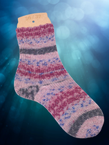 Socken aus 6-fädiger Wolle
