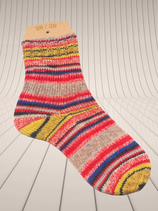 Socken aus 6-fädiger Wolle