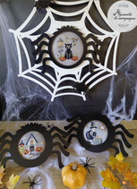 Serenità di campagna Decori tris Halloween 2 CV268