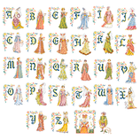 les Brodeuses Parisiennes Le grand Alphabet Mélusine