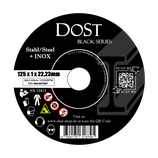Trennscheibe 125mm für Stahl & Edelstahl -DOST Black Series