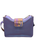Sac à main Kim mauve irisé