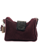 Sac à main Kim bordeaux
