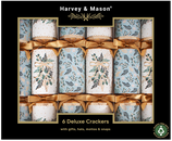 Deluxe Mistletoe White & Blue (6x34cm)