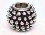 Tibetsilber Bead "Punto"