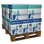 Double A Paper mini pallet 8 dozen van 2.500 vel A3 - 80 grams
