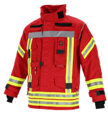 Feuerwehr-Überjacke NTI 112 - Farbe: Rot
