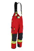 Feuerwehr-Überhose NTI 112 - Farbe: rot