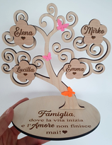 ALBERO DELLA VITA CON FIORI