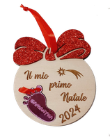 Pallina "Il MIO primo Natale" anno 2024