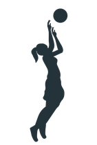 Silhouette basketteuse / basketteur