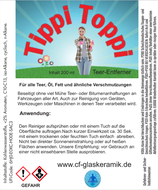 Tippi Toppi Teer und Baumharz-Entferner