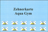 Aqua-Gym 10er-Karte