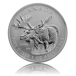 Canadian Wildlife Elch 1 Oz Silber