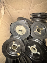 66-3407204-Б (66-3407204-6) Nabe Servopumpe GAZ 66. Hub Power Steering pump GAS 66. Шкив насоса гидроусилителя руля  ГУР в сборе ГАЗ-66.