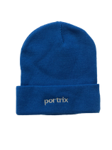 Wintermütze mit Umschlag, Koboldblau