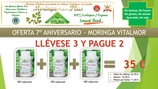 .  Oferta 3X2 Moringa 100 cáps.