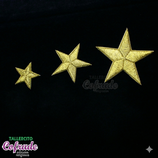 Aplique bordado 776 - Estrella oro