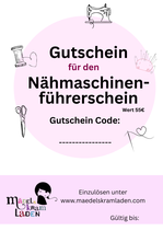 Nähmaschinenführerschein