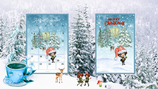 Adventskalender, Weihnachtskarte