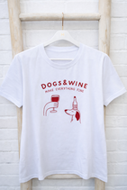 T-Shirt DOGS & WINE