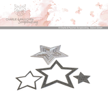 Stanzformen Textsterne Weihnachten