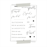Klarsichtstempel „Wunscherfüller“