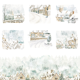 Cornwall Christmas – Schneebedeckte Dächer