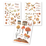 Rub ons Herbst – Blätterrascheln