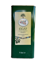 OLIO EXTRA VERGINE D'OLIVA ITALIANO - lattina 5 litri