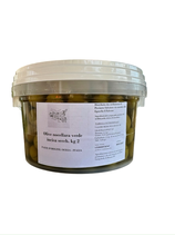Olive nocellara verde incisa