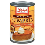 Libby's Pumpkin Pie Filling 100% PURE