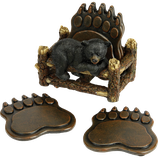Bear Series - Bear Paw Coaster Set (4)