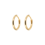 EMILIA Medium gold hoops