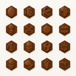 Moule chocolat bonbon africain